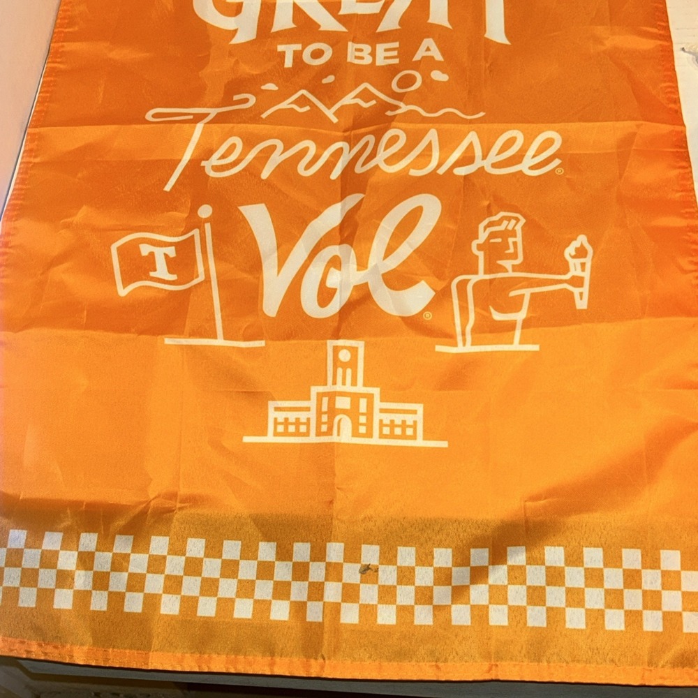Tennessee Vols Flag Pennant 32" Tall "It's Great To Be A Tennessee Vol" C1 - Picture 2 of 2